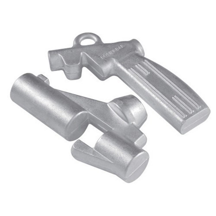 Smidda aluminiumsvetsmaskindelar